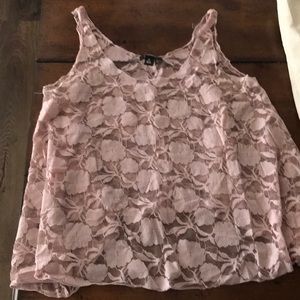 Lace tank